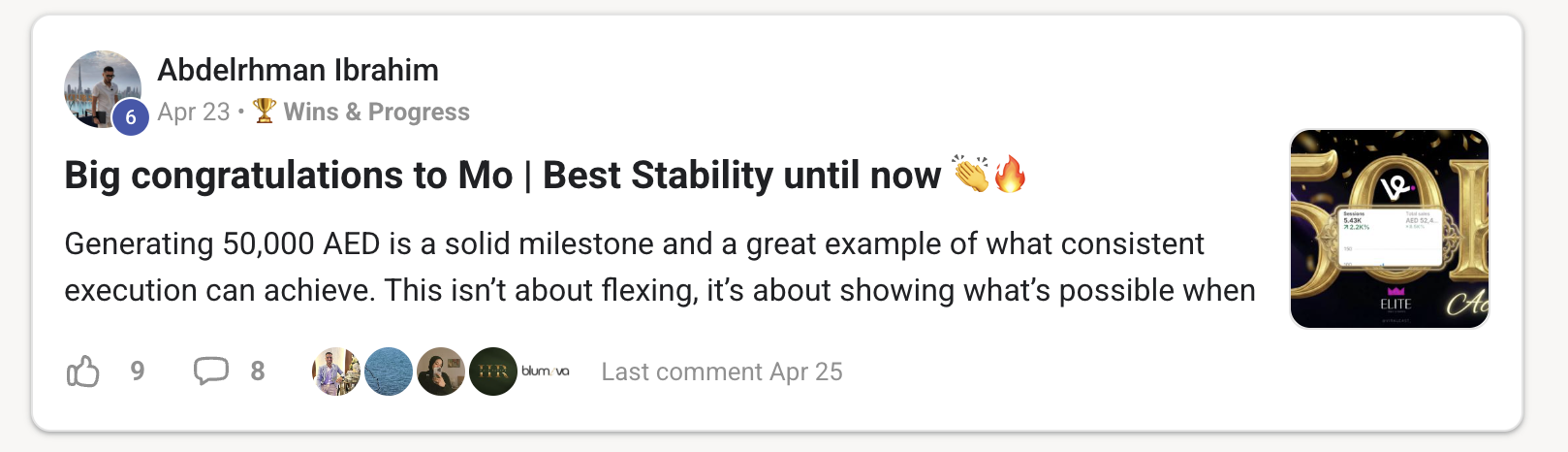 AED 50K+ · best stability